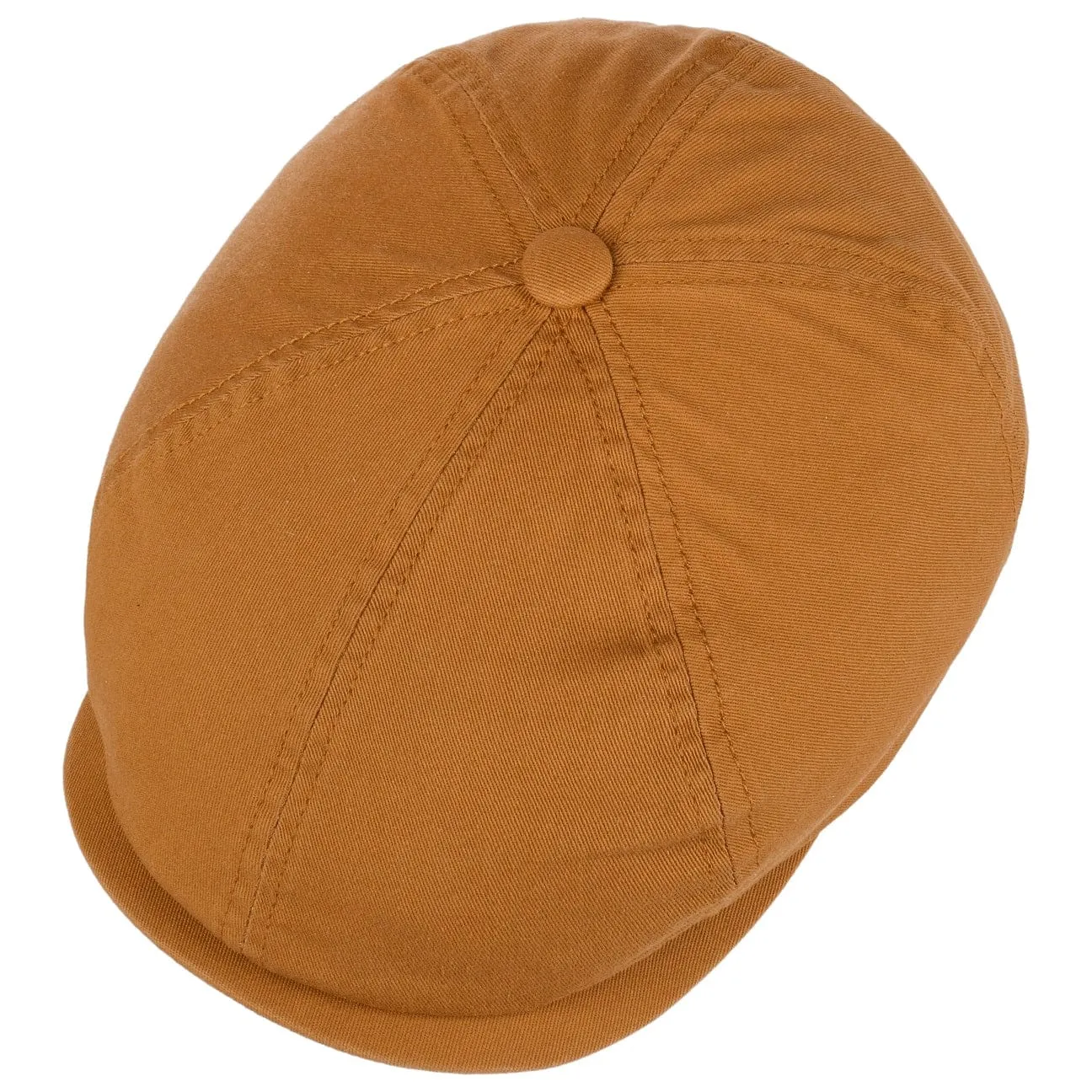 Cotton Twill Flat Cap by Stetson