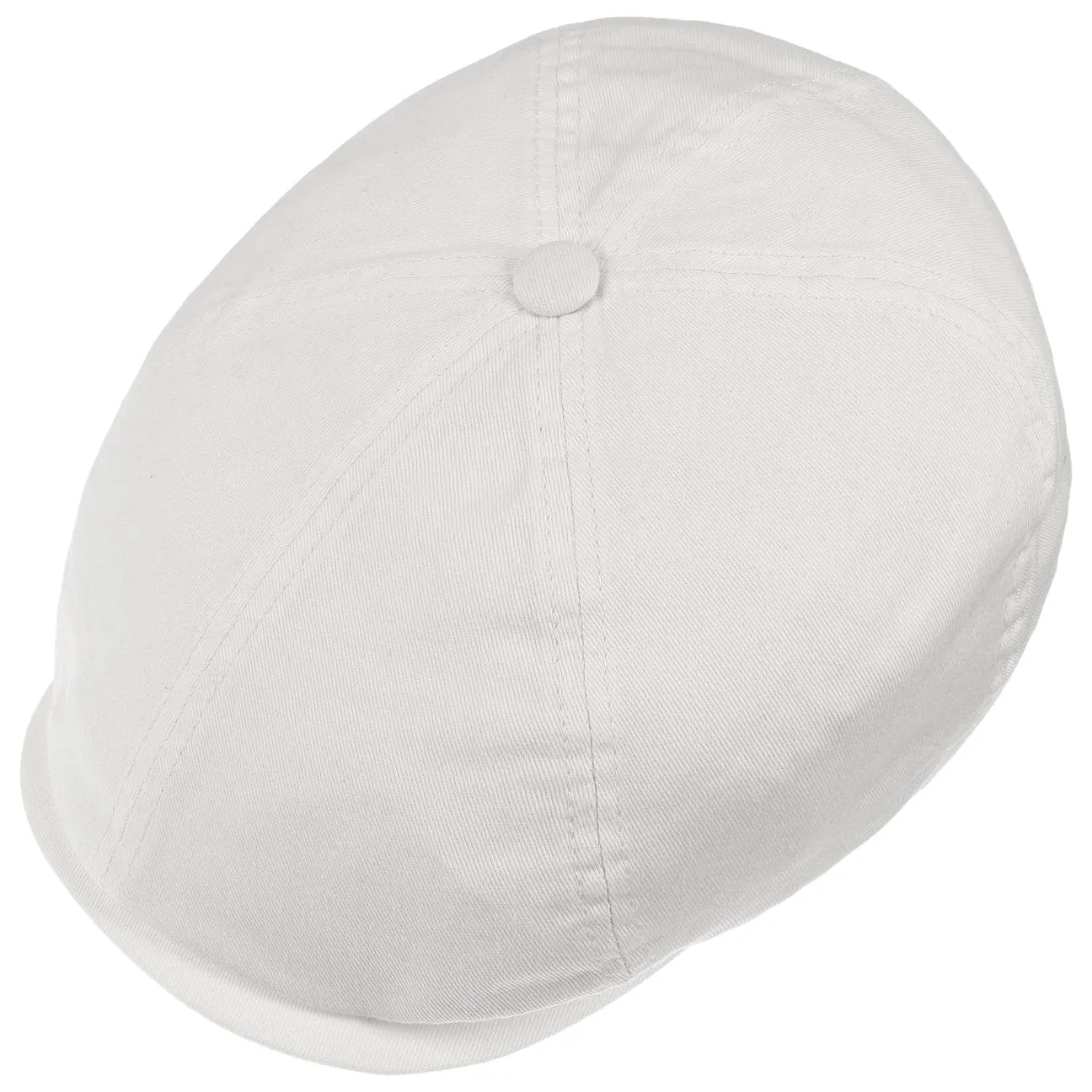 Cotton Twill Flat Cap by Stetson