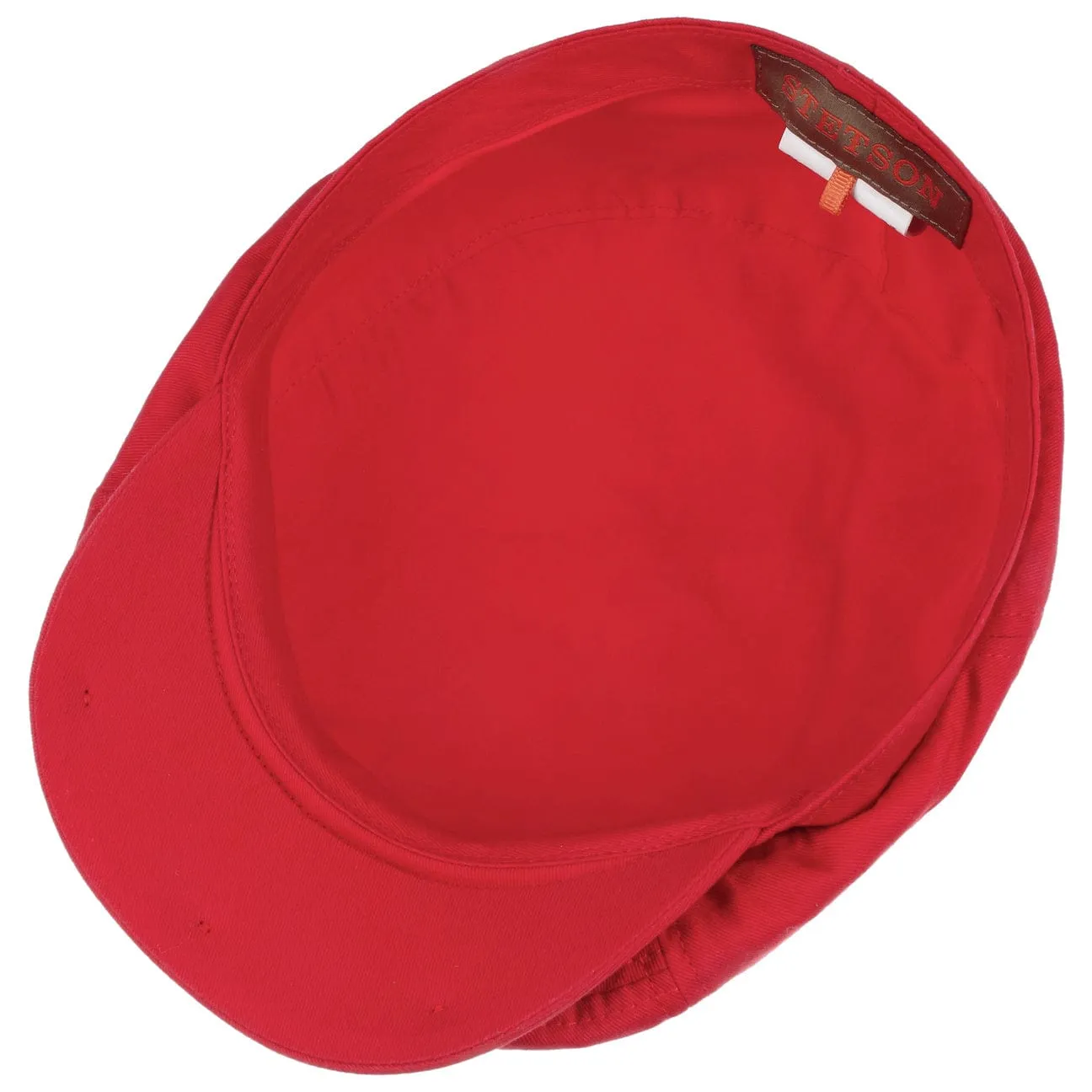 Cotton Twill Flat Cap by Stetson