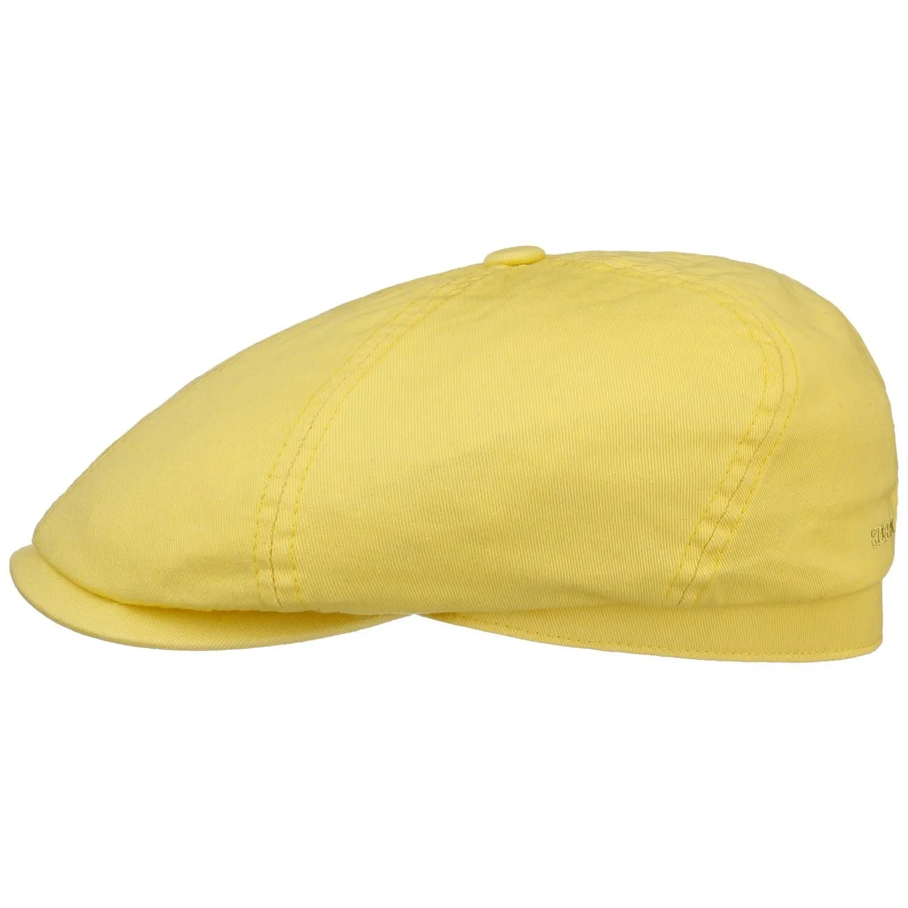 Cotton Twill Flat Cap by Stetson