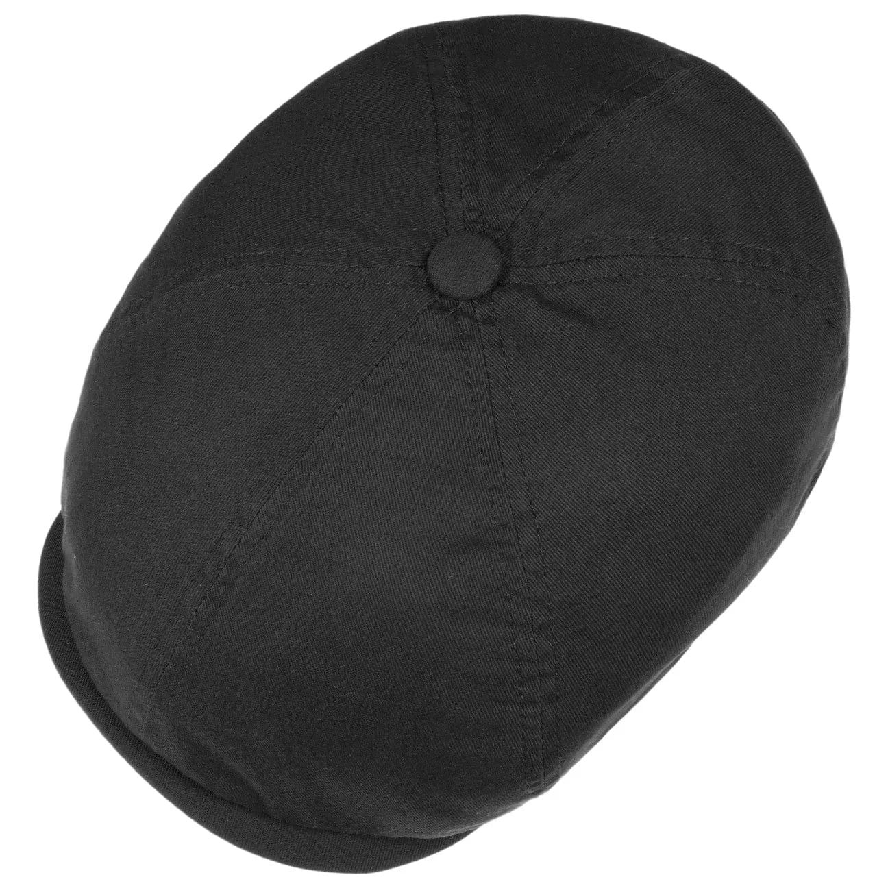 Cotton Twill Flat Cap by Stetson