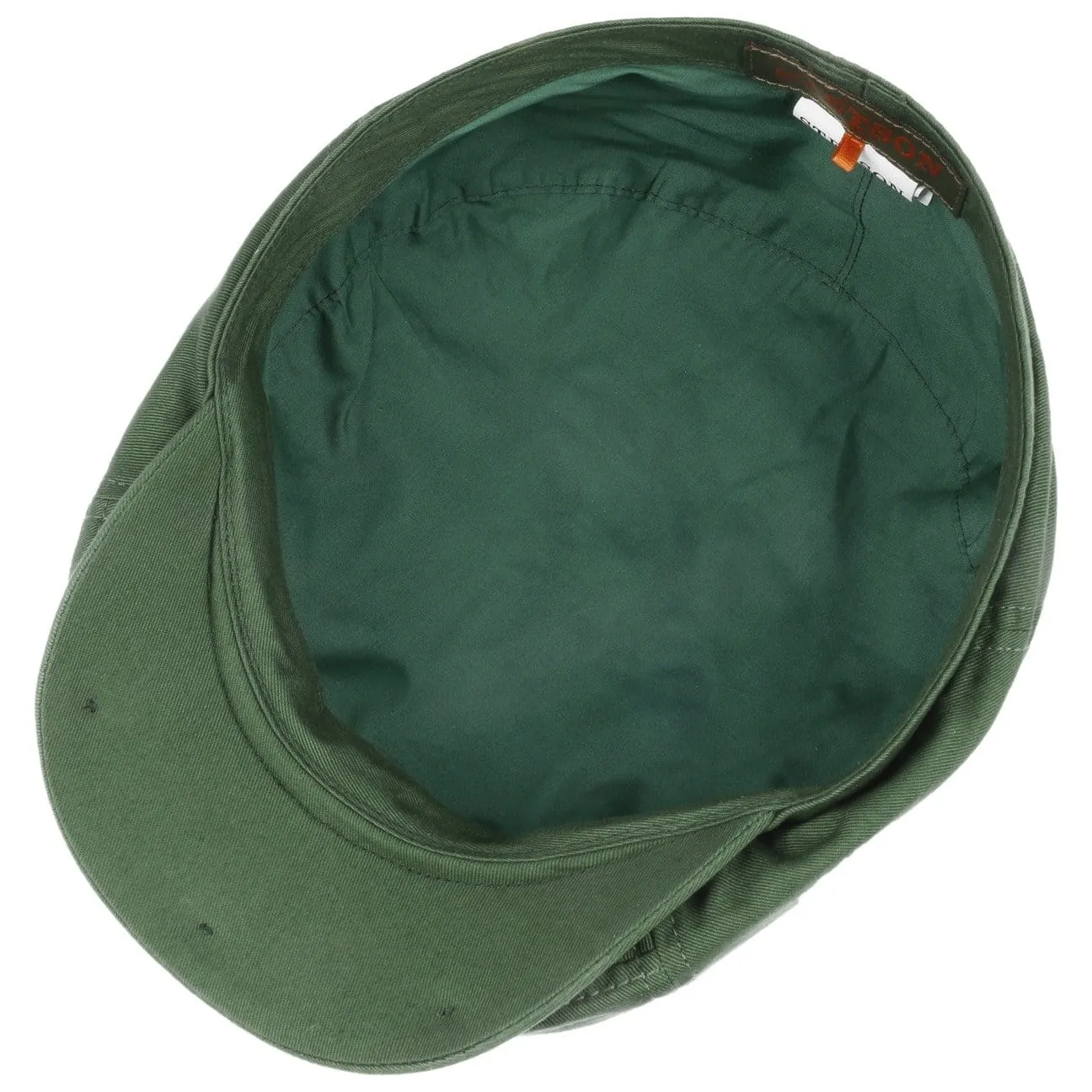 Cotton Twill Flat Cap by Stetson