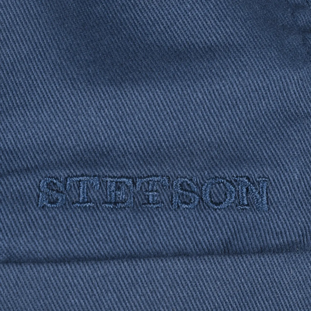 Cotton Twill Flat Cap by Stetson
