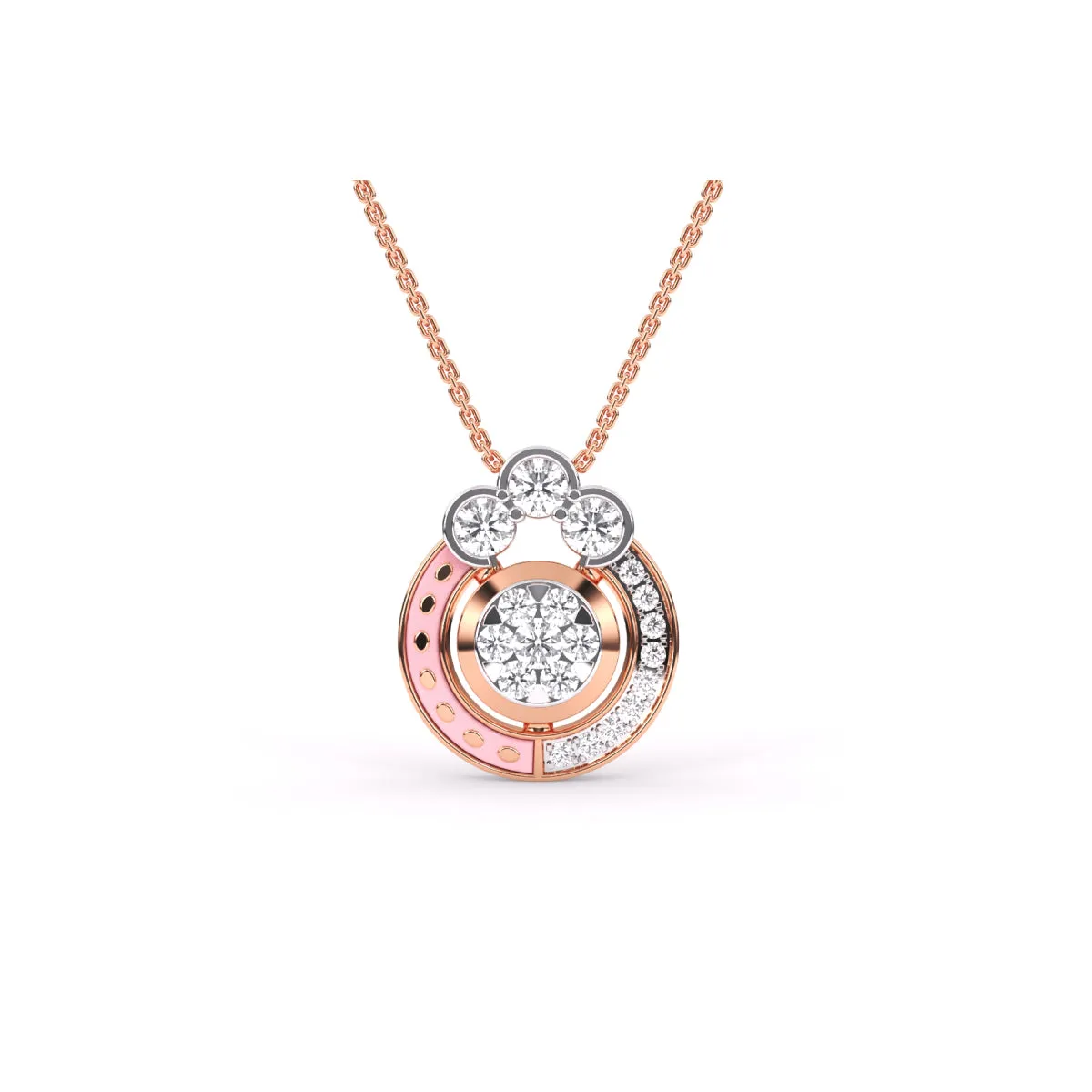 Dream of Dazzle Diamond Pendant For Girls