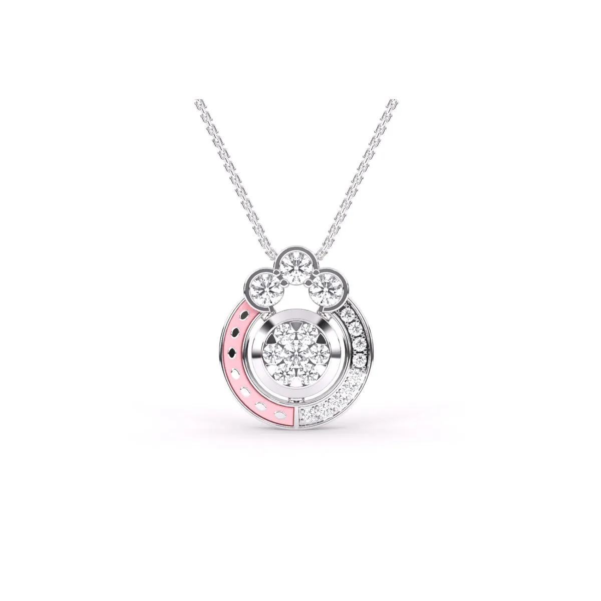 Dream of Dazzle Diamond Pendant For Girls