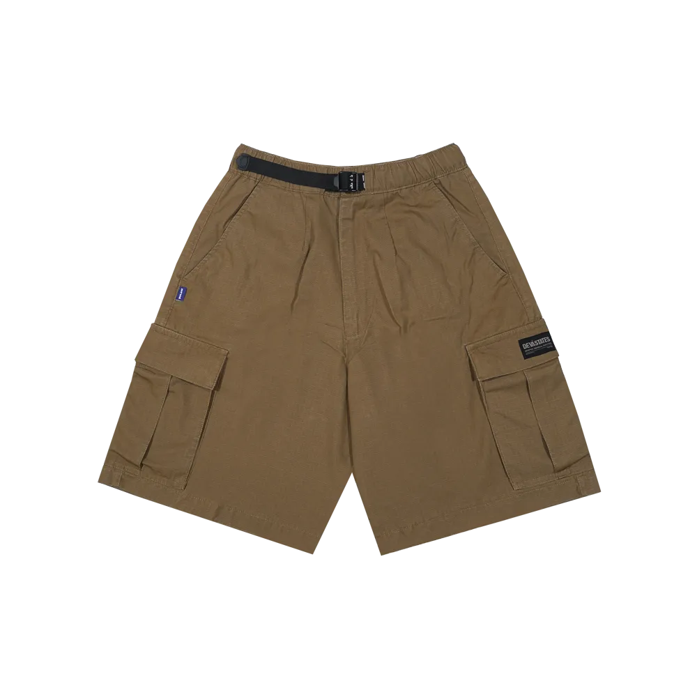 DUTY Washed Ripstop Cargo shorts [Khaki]