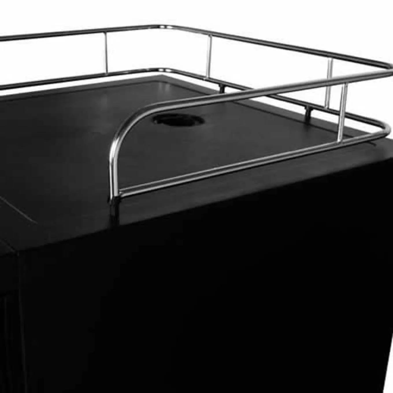 Edgestar BR2001BL 20" Wide Ultra Low Temp Refrigerator for Kegerator Conversion in Black