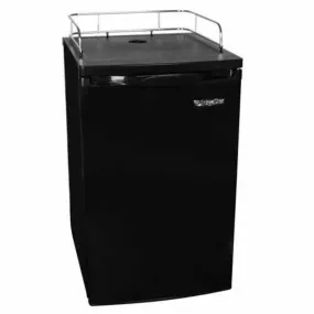 Edgestar BR2001BL 20" Wide Ultra Low Temp Refrigerator for Kegerator Conversion in Black