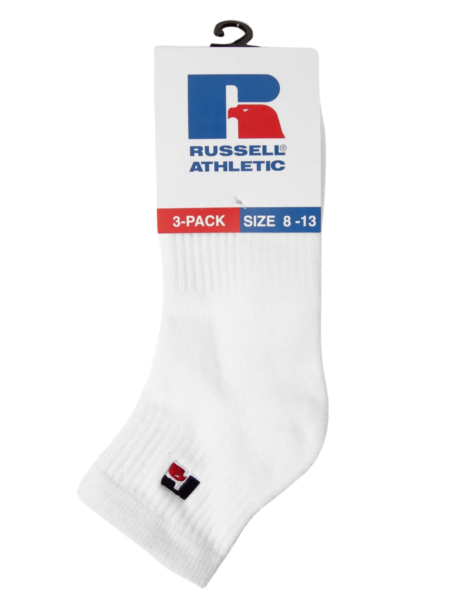 Essential Quarter Socks 3 Pack - White