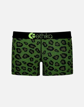Ethika LEOPARD PRINT NEON BOY SHORTS