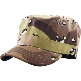 Ethos Army Cadet Cap i 100% Bomuld - Desert CAMO