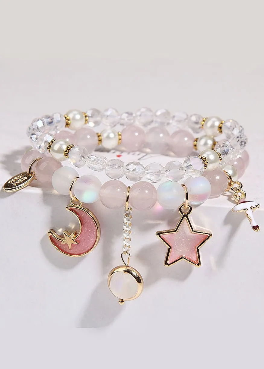 Fairycore Double Layer Crystal Bracelet