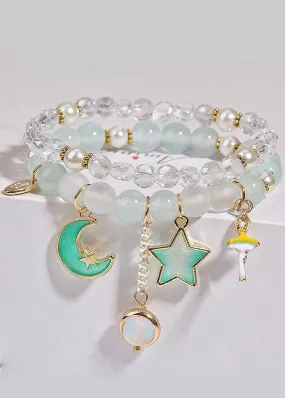 Fairycore Double Layer Crystal Bracelet