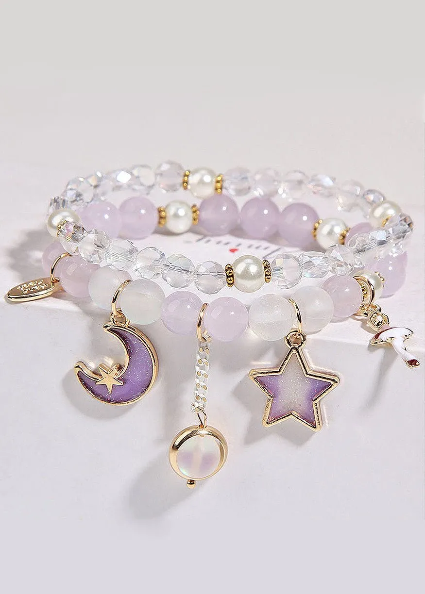 Fairycore Double Layer Crystal Bracelet