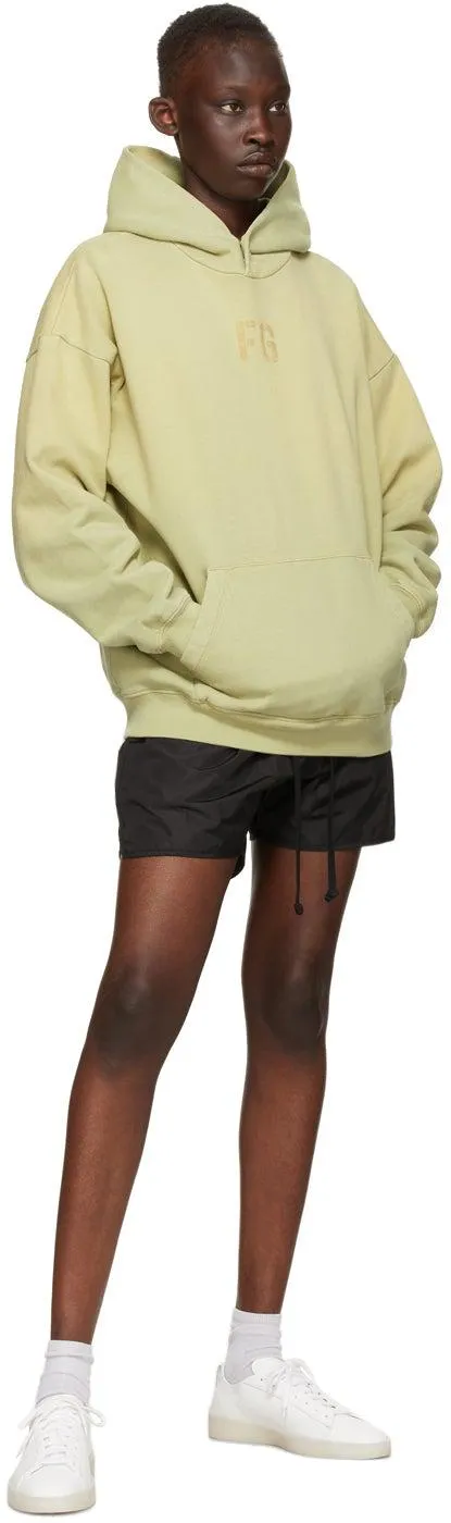 Fear of God Black Track Shorts