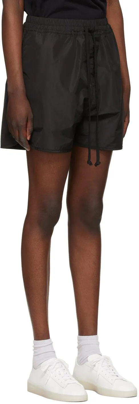 Fear of God Black Track Shorts