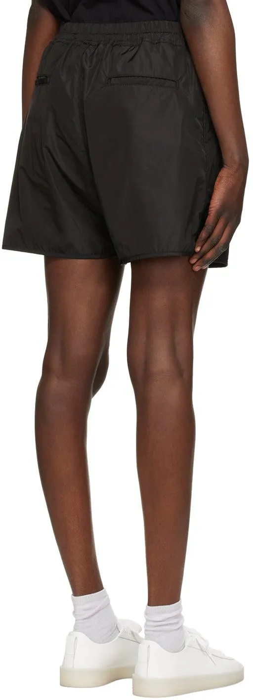 Fear of God Black Track Shorts