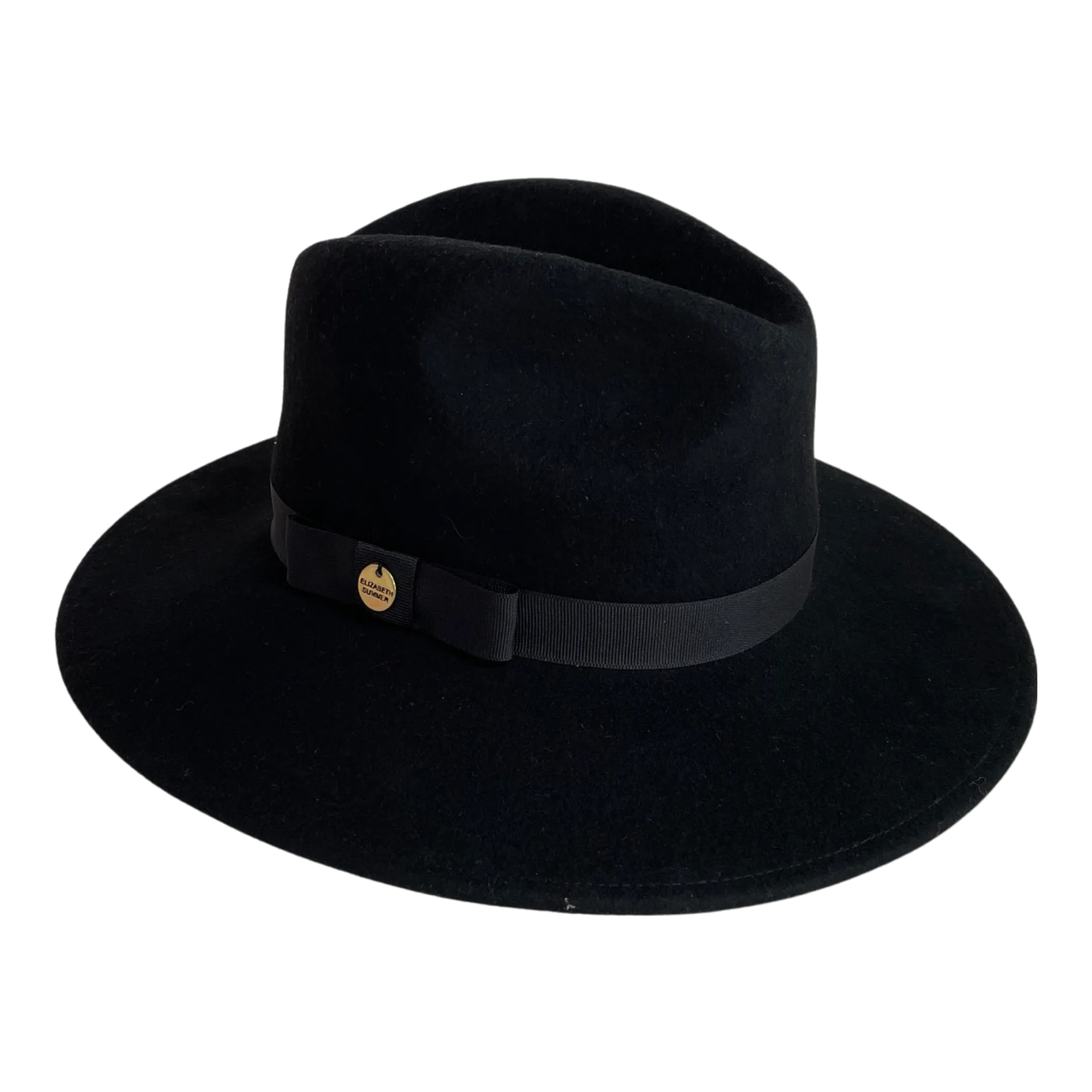 Fedora Wool Hat - Black