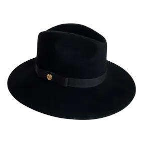 Fedora Wool Hat - Black