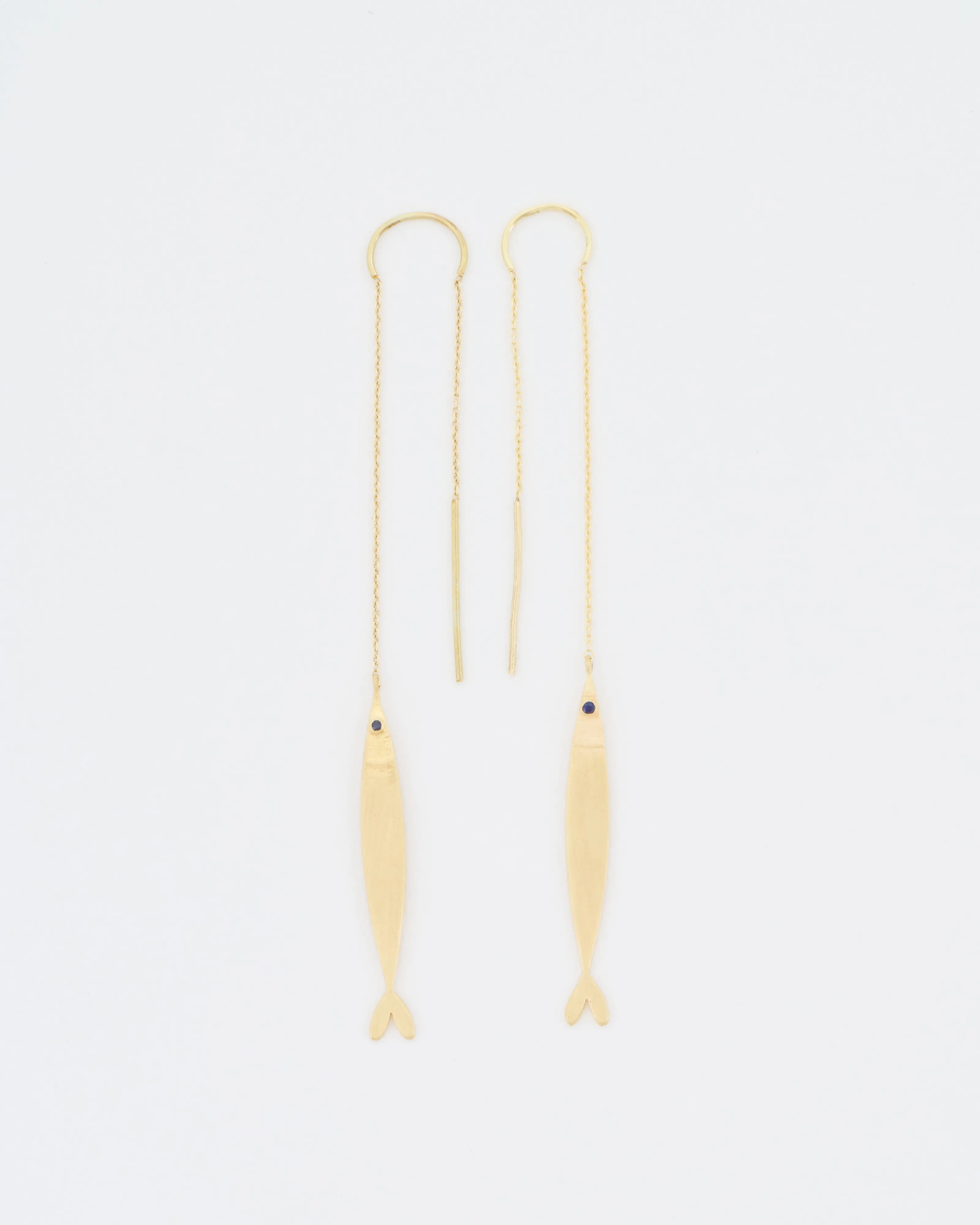 fish pendant earrings