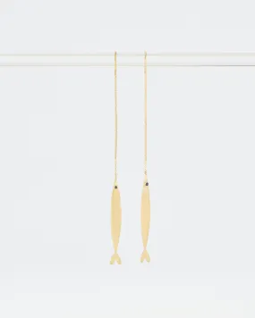 fish pendant earrings