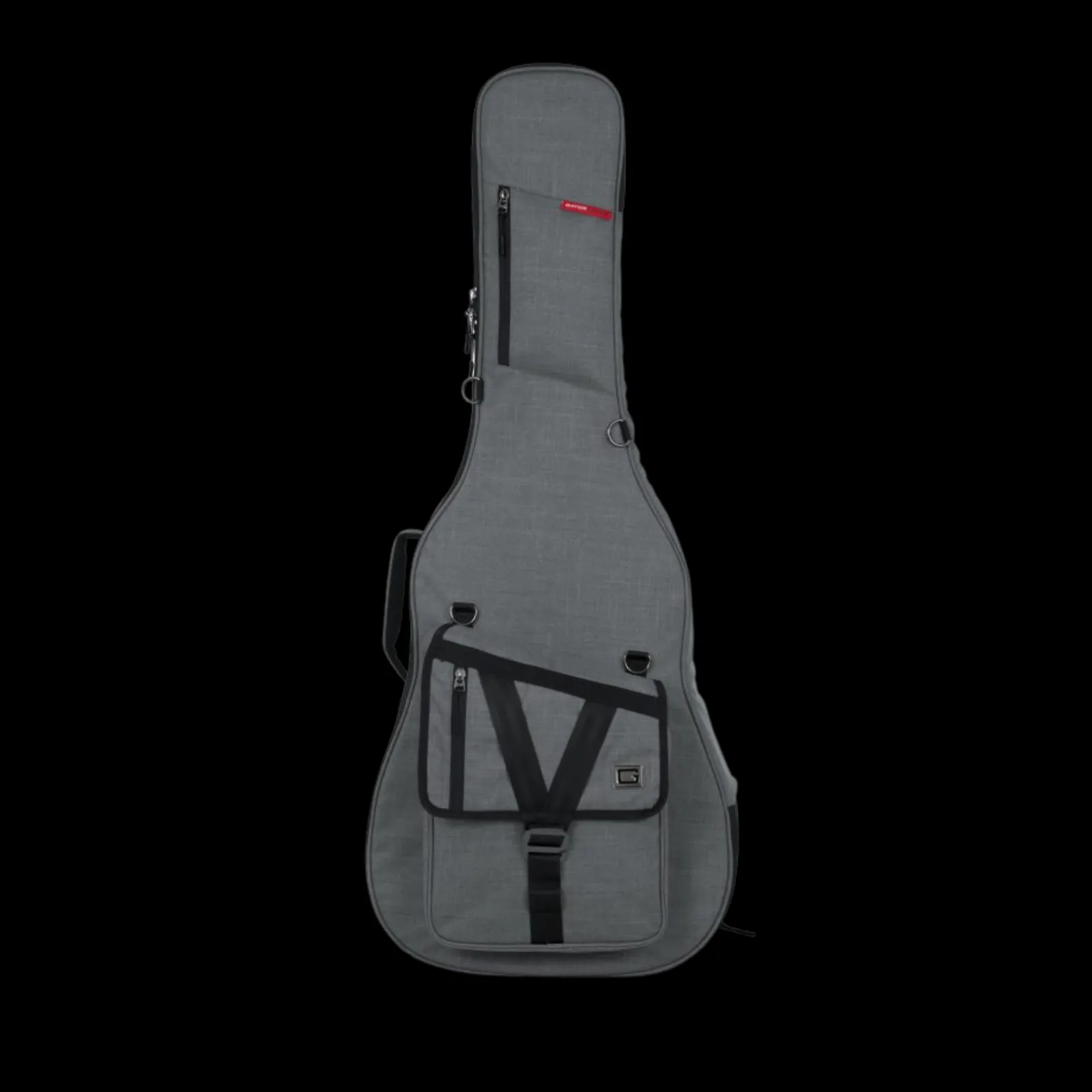 Gator Transit Acoustic Guitar Bag - Light Grey
