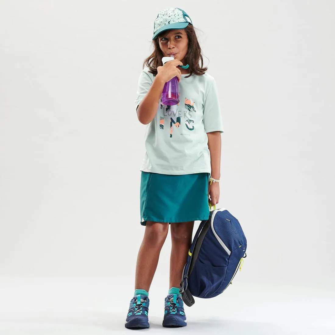 Girl's Hiking T-Shirt - MH 100
