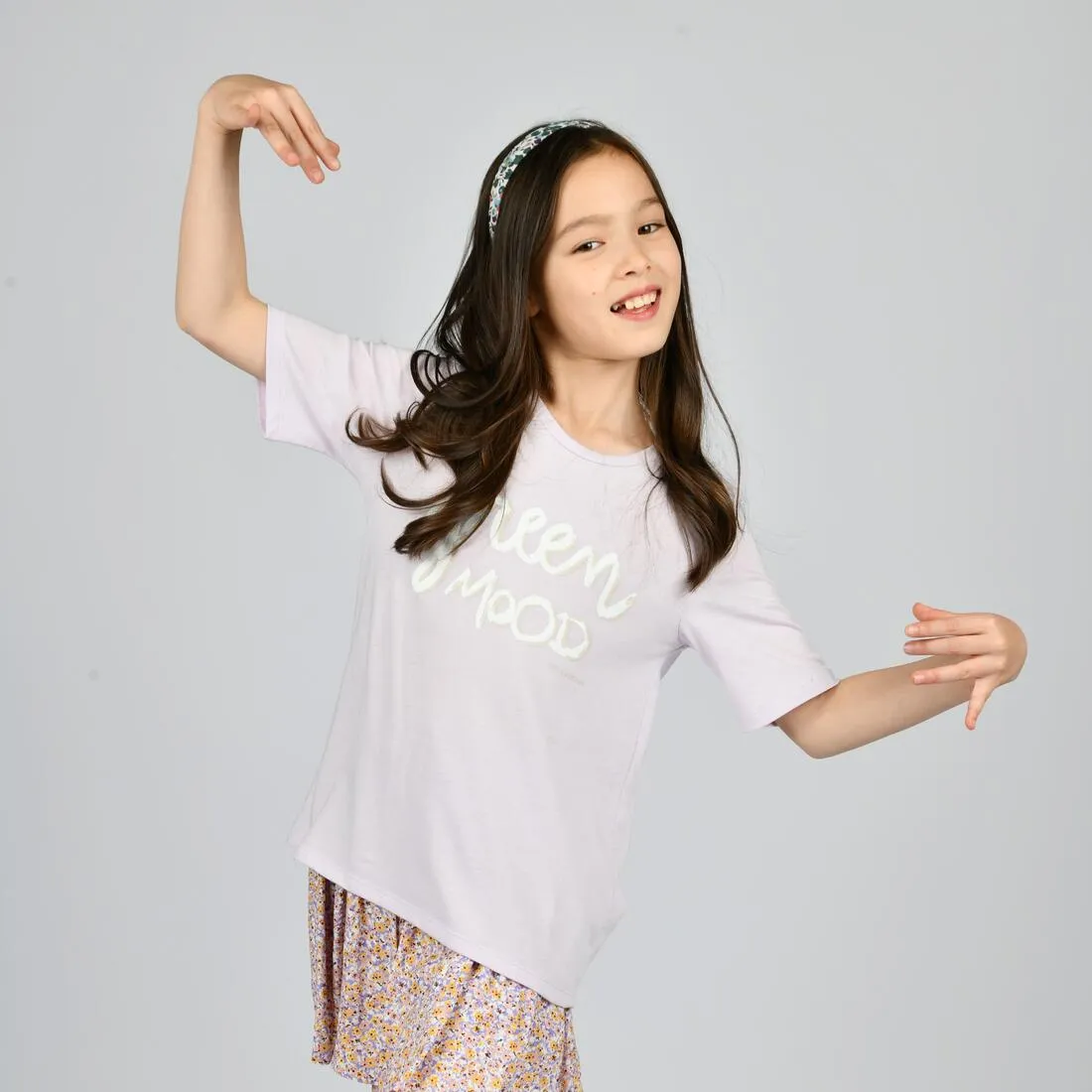 Girl's Hiking T-Shirt - MH 100