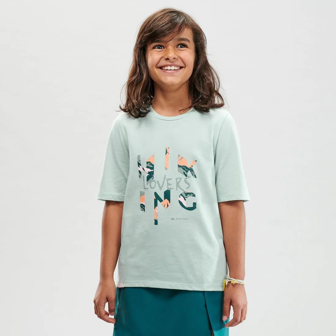 Girl's Hiking T-Shirt - MH 100