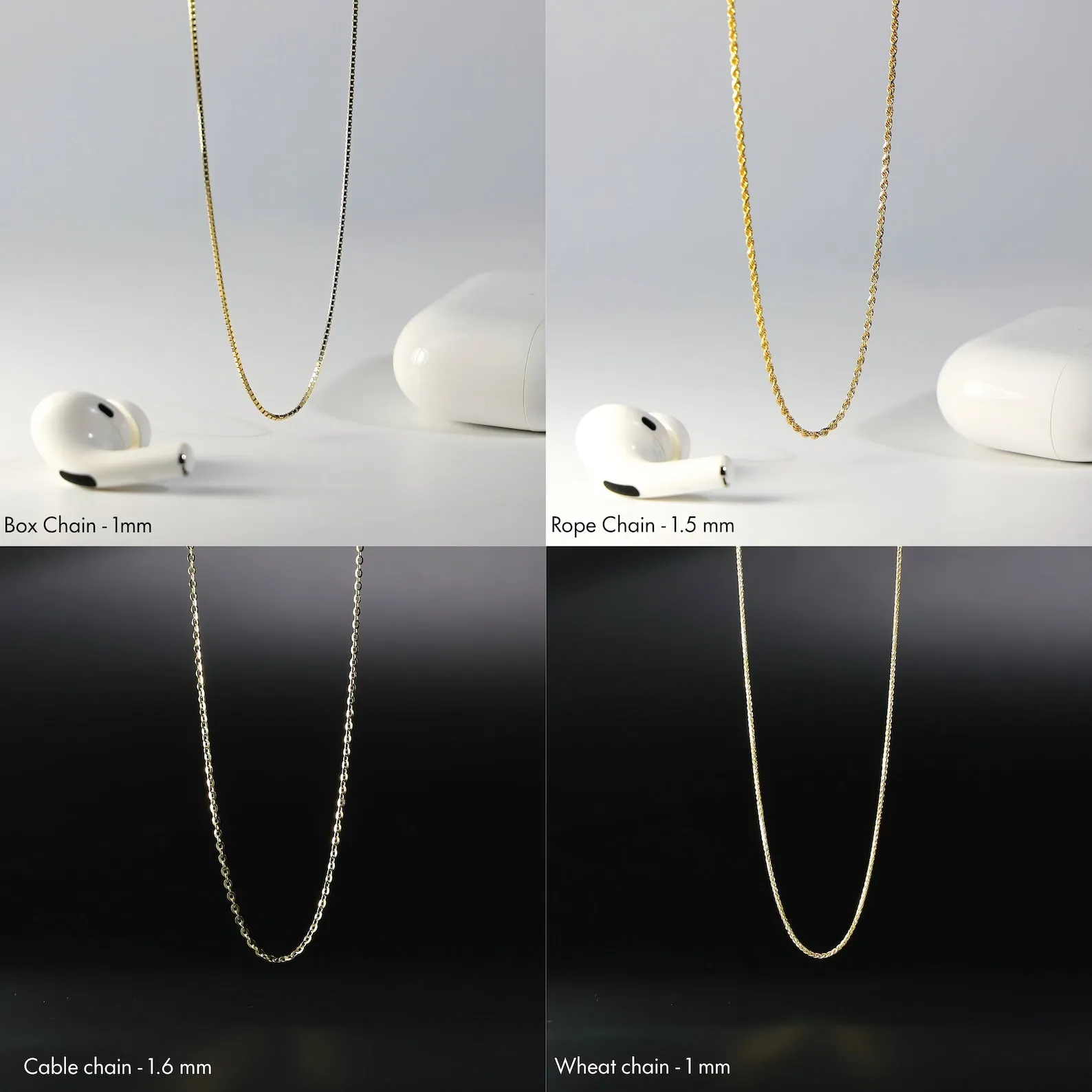 Gold Letter W Pendants | A-Z Gold Pendants