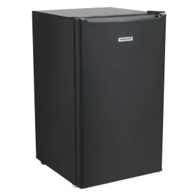 Hamilton Beach 3.2 cu. Black Mat Energy Star Adj Thermostat 3 removable glass shelves-Reverse Door 1/Pack