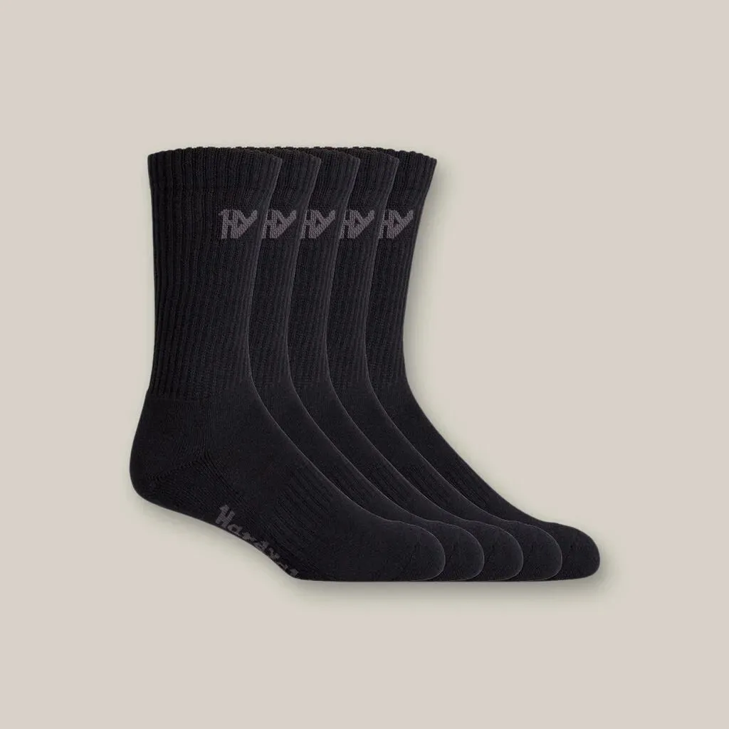 Hard Yakka | Cotton Crew Work Sock | 5 Pack | Y20035