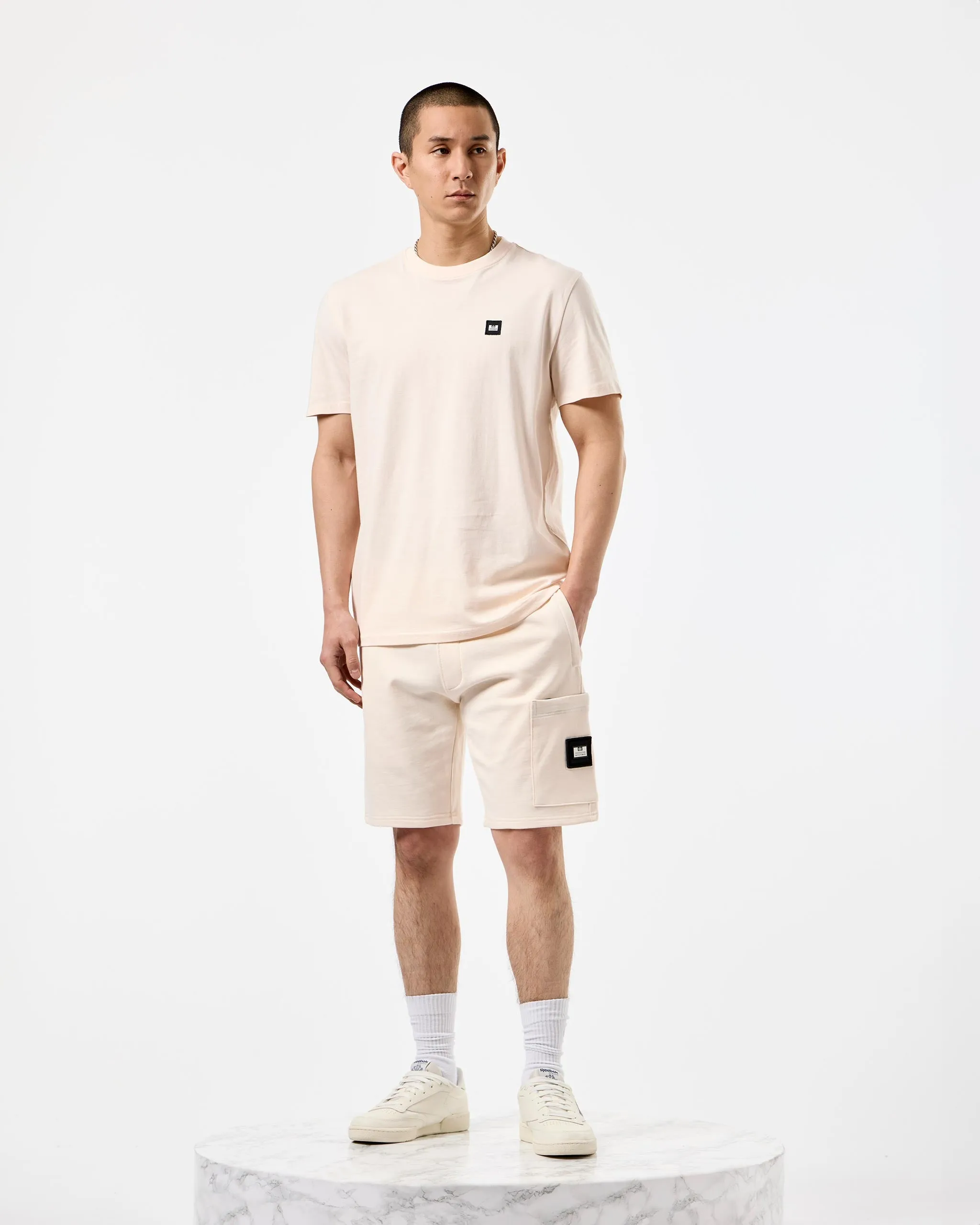 Hawkins Jogger Shorts Alabaster