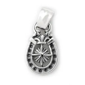 Horseshoe Pendant "NAUTICAL STAR" Top - Medium