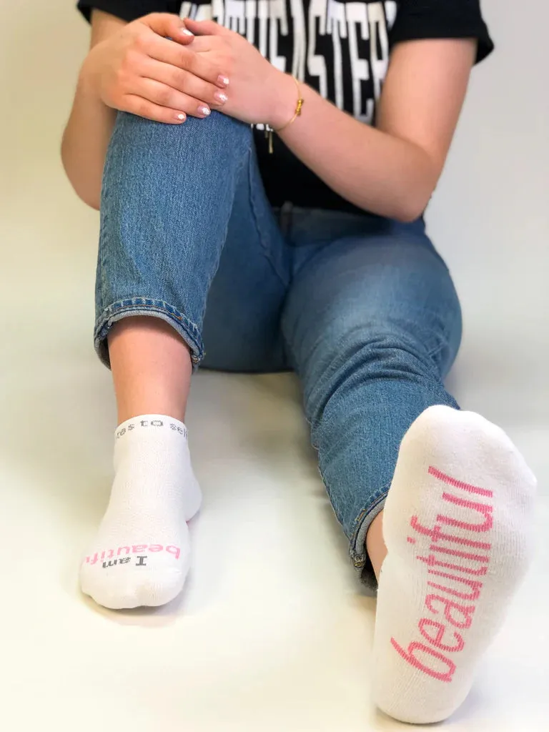 I Am Beautiful Socks