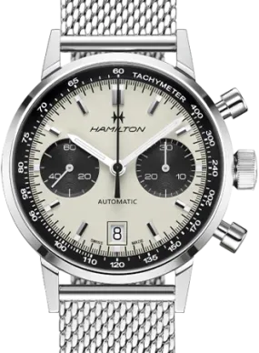 Intra-Matic Chronograph White - Bracelet Ref. H38416111