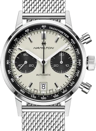 Intra-Matic Chronograph White - Bracelet Ref. H38416111