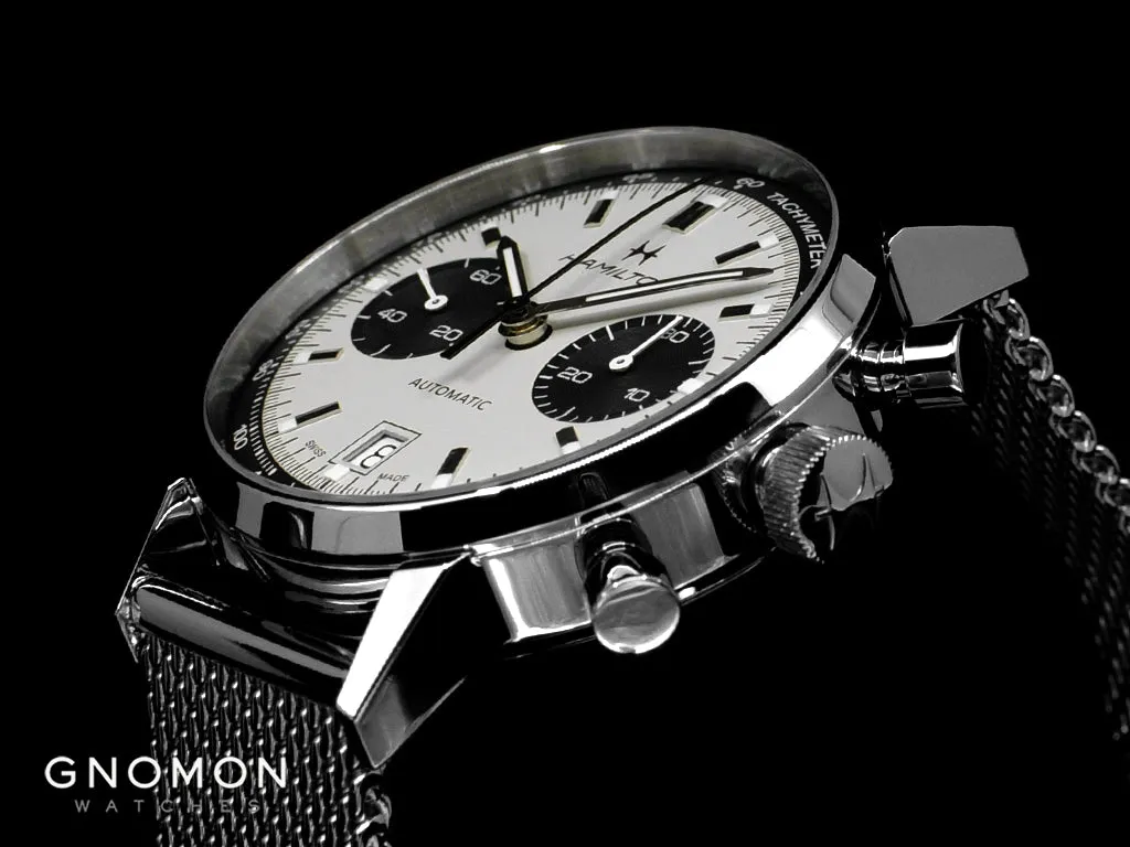 Intra-Matic Chronograph White - Bracelet Ref. H38416111