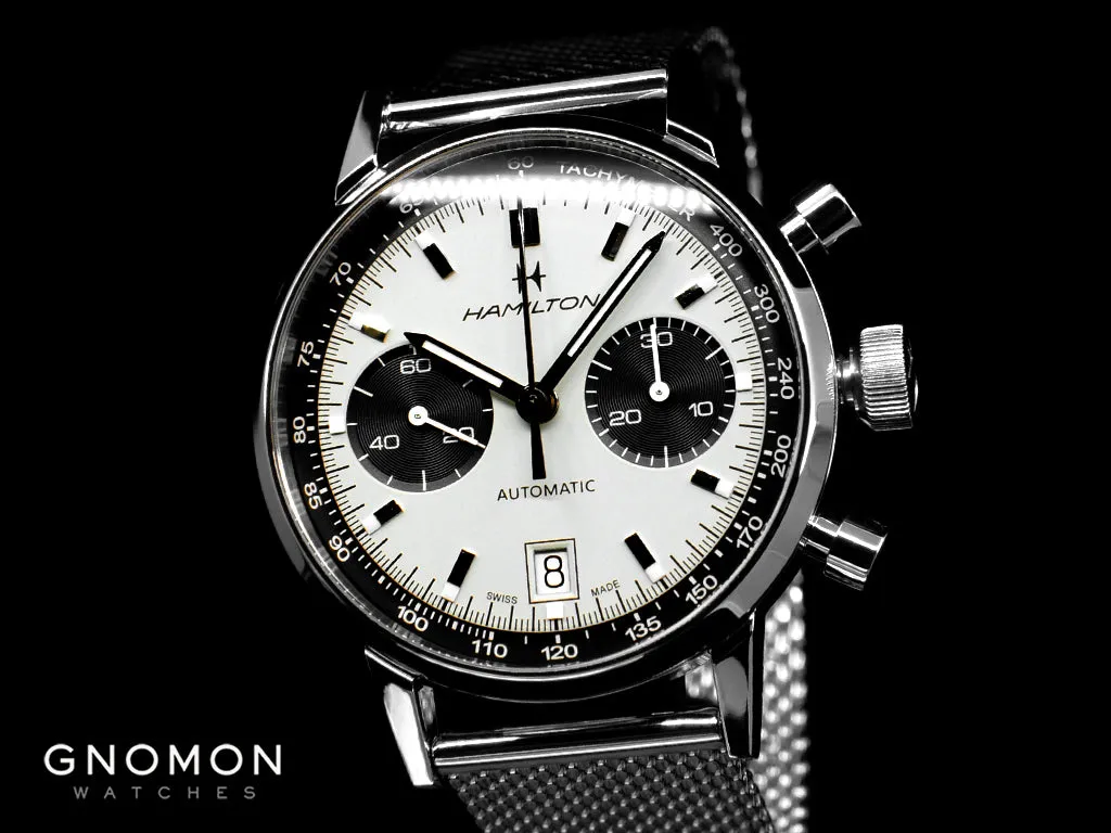 Intra-Matic Chronograph White - Bracelet Ref. H38416111