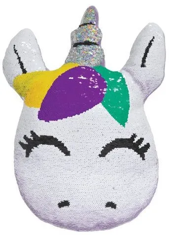 Iscream Unicorn Reversible Sequin Pillow