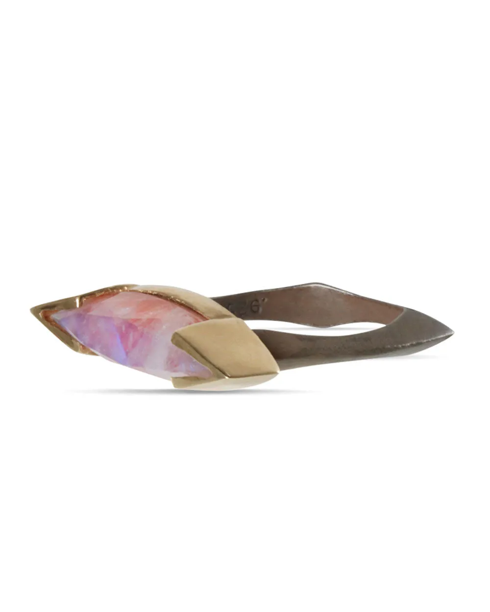 Jasper Moonstone Eye Ring