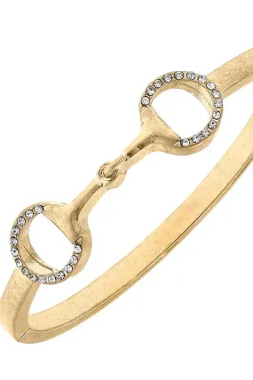 Juniper Pavé Horsebit Bangle