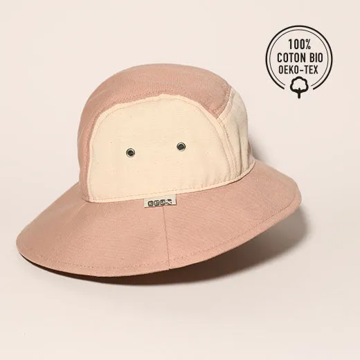 Ki ET LA Camper Hat Anti UV Natural Pink