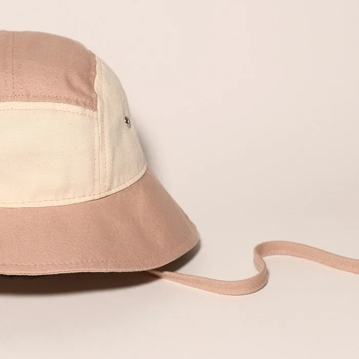 Ki ET LA Camper Hat Anti UV Natural Pink