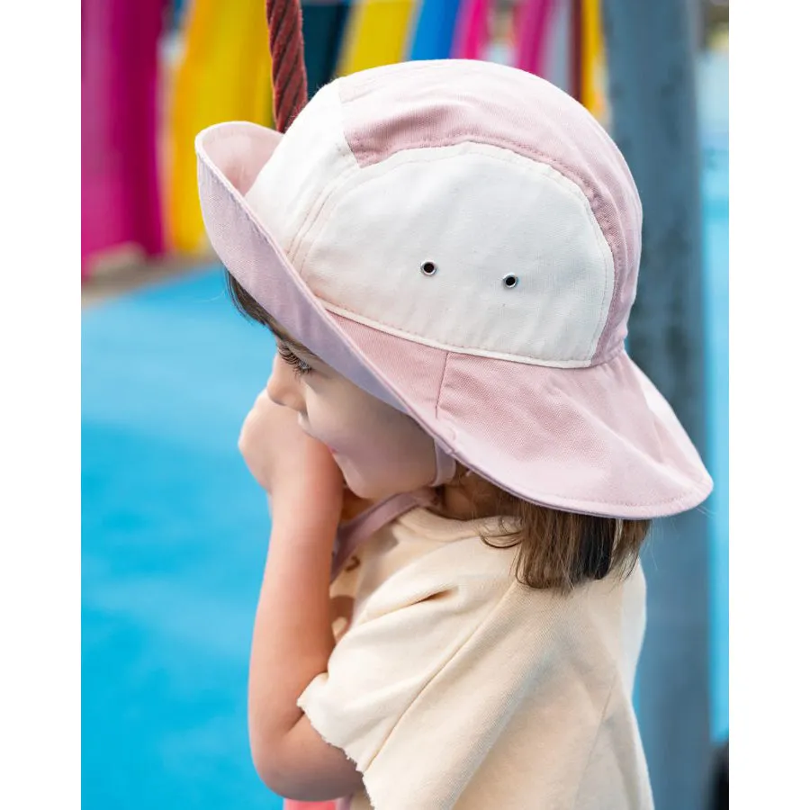 Ki ET LA Camper Hat Anti UV Natural Pink