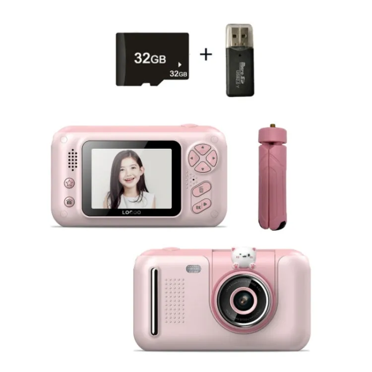 Kids HD Reversible 2.4-Inch SLR Camera with 1080P Video and Autofocus