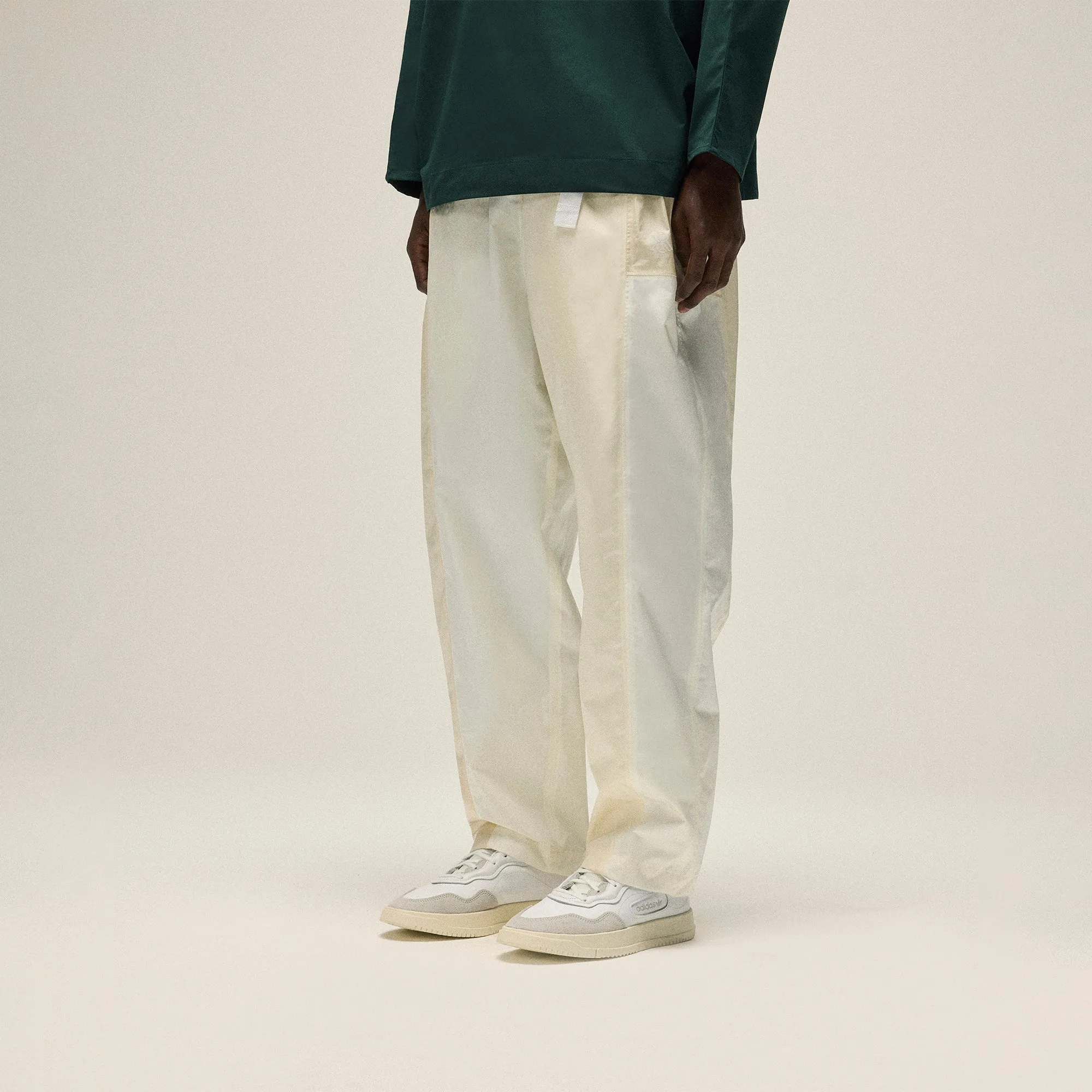 Kith Color-Blocked Belted Callum Pant - Whisper
