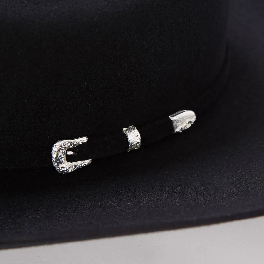 Lariat 5x Black Cowboy Hat