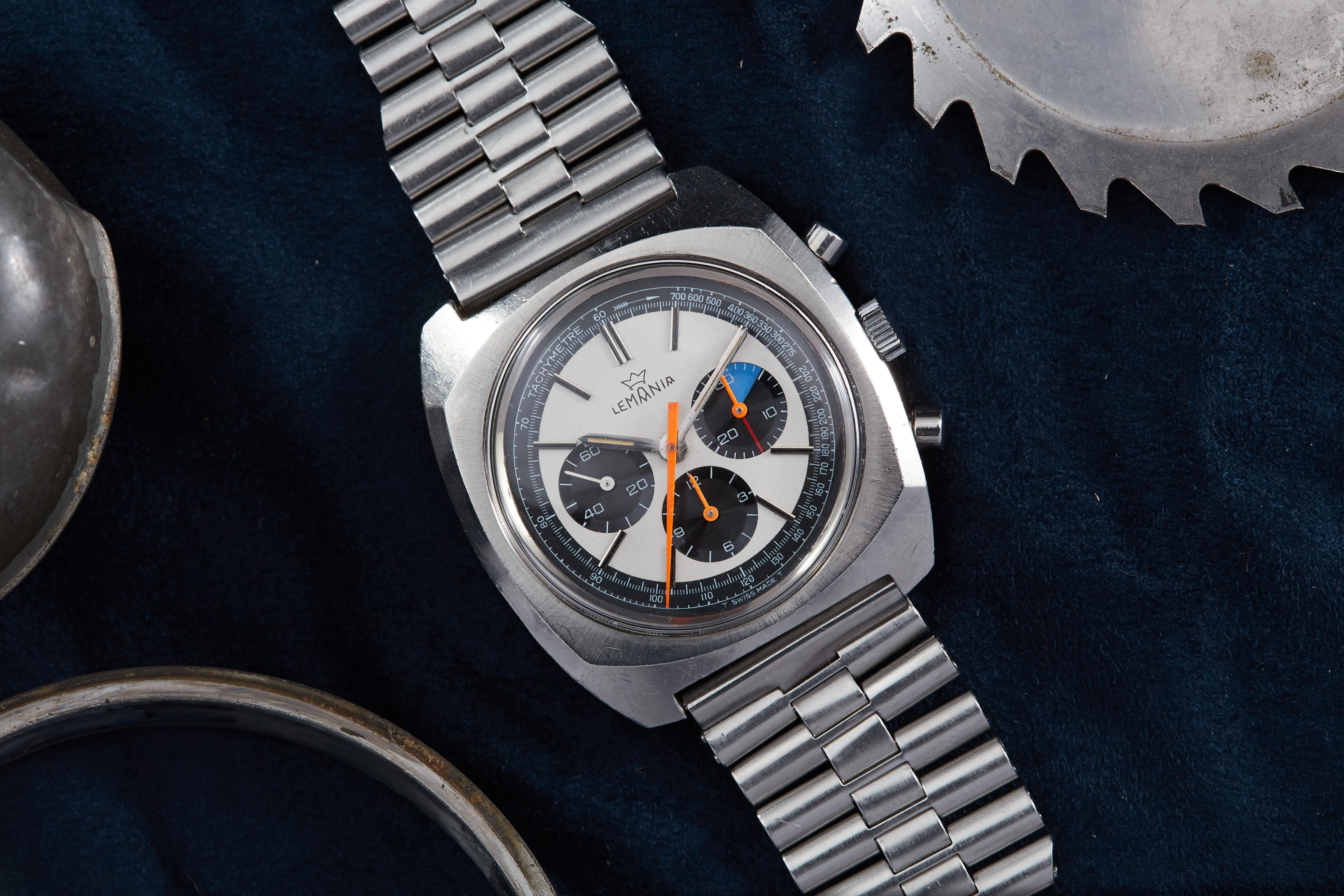Lemania Triple Register Chronograph