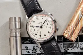 Lemania Two Register Chronograph